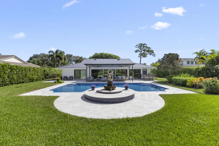 Pool & House Rear View