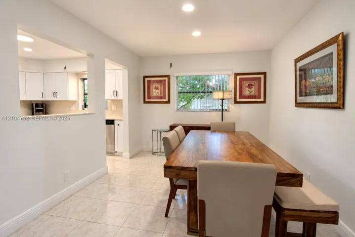 Dining area