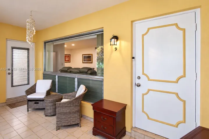 Porch and entry