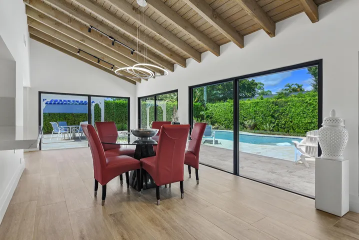 Dining room area