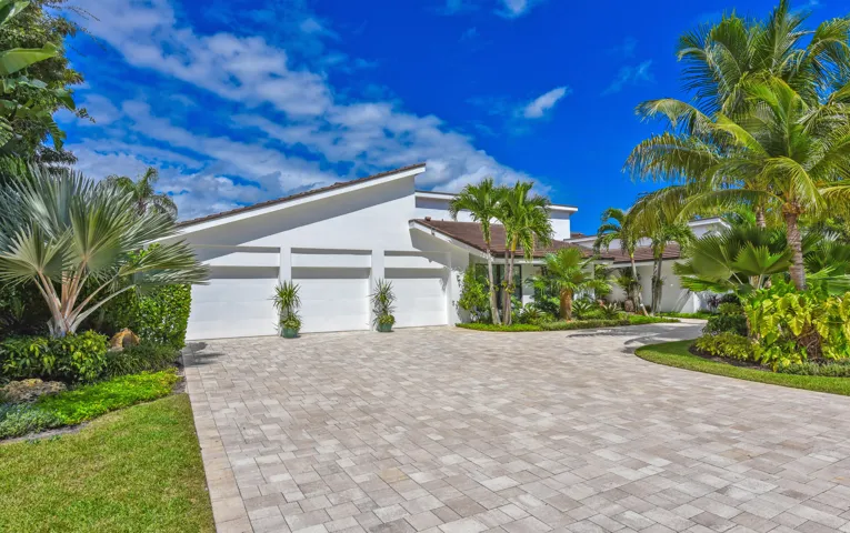 Large 3 car garage