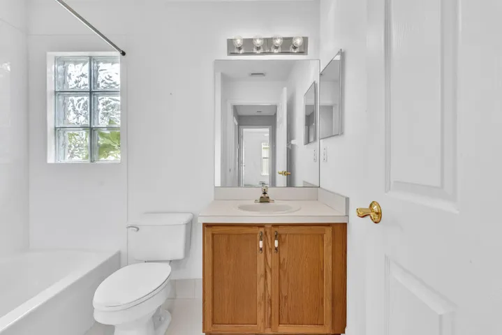 Guest Bathroom with Shower & Tub Combo