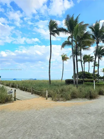 Beach Path Entry