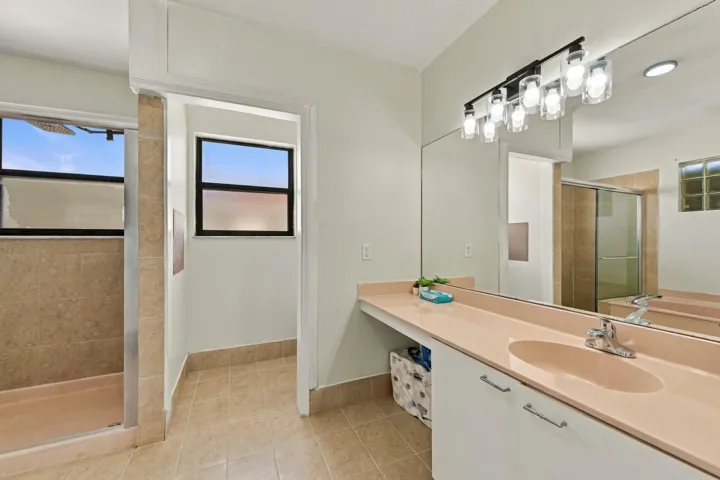 Primary bathroom suite