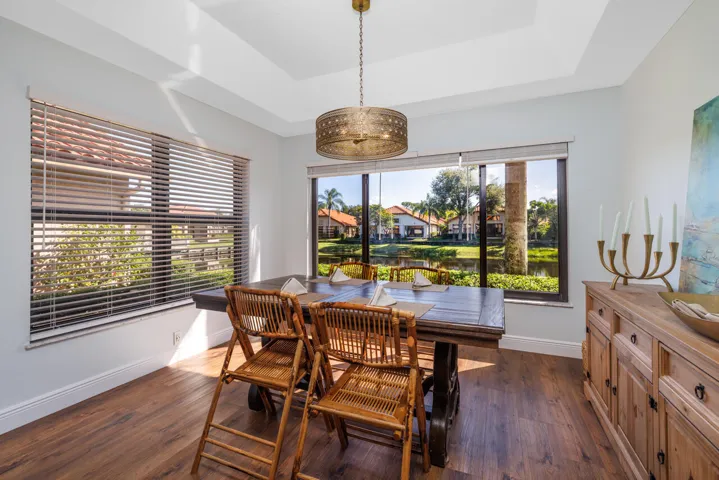 Dining Room Overlooking Water