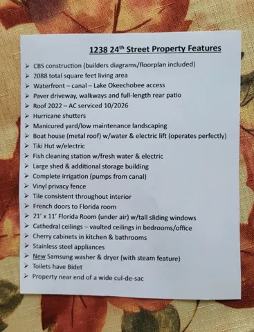 features
