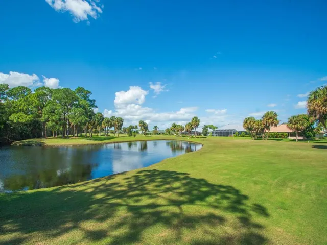 pond next to 13 green