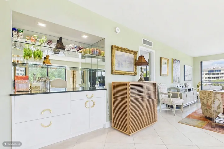 Bar area