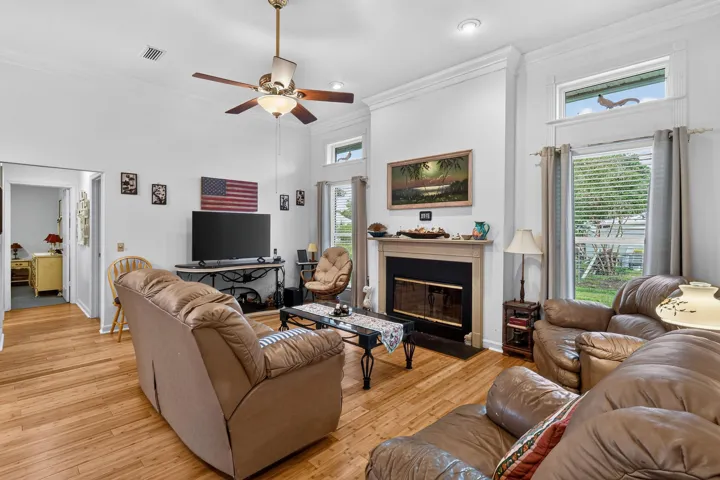 Family Room with Fireplace