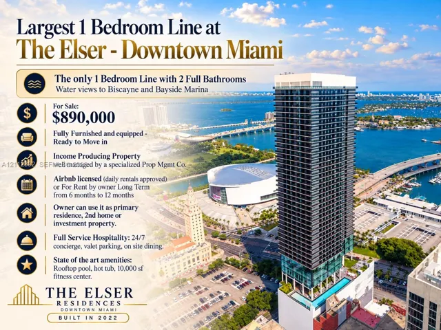 Location Across Port of Miami and Miami Arena