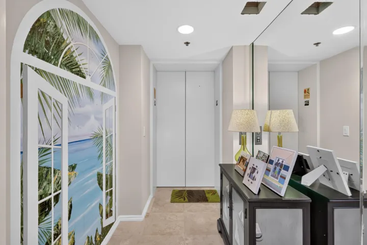 PRIVATE ELEVATOR ENTRANCE