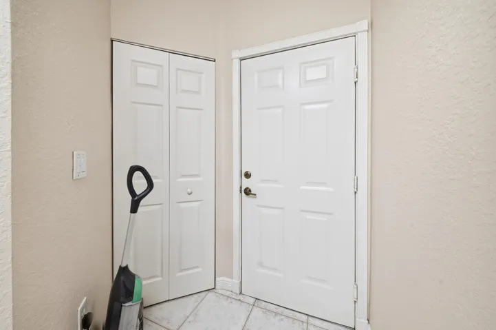 Door to garage