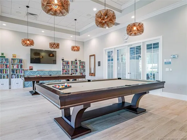 Billiards room