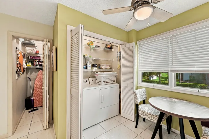 You have a full-size washer and dryer