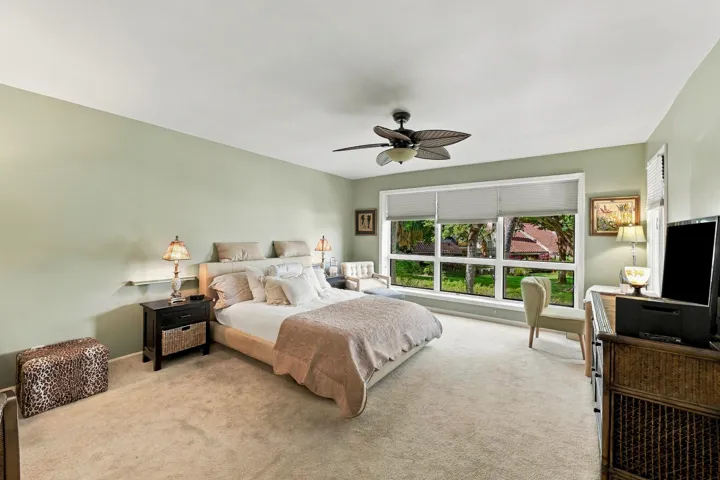 Your expansive master bedroom