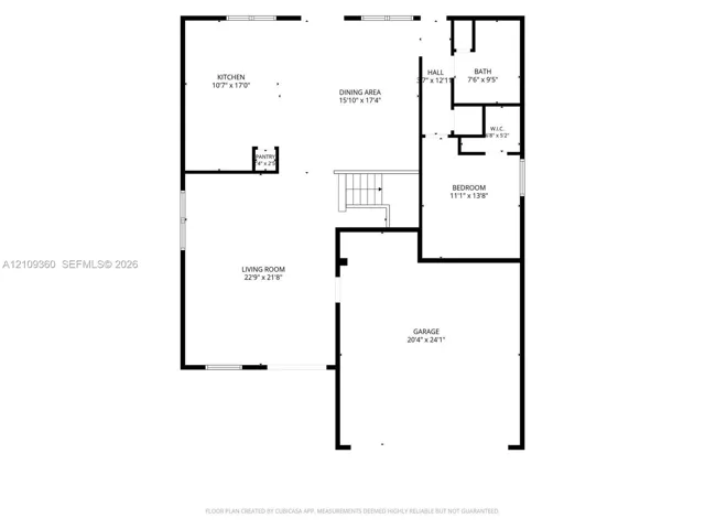 1rst Floor plan