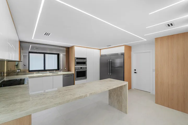 Renovated Contemporary Kitchen
