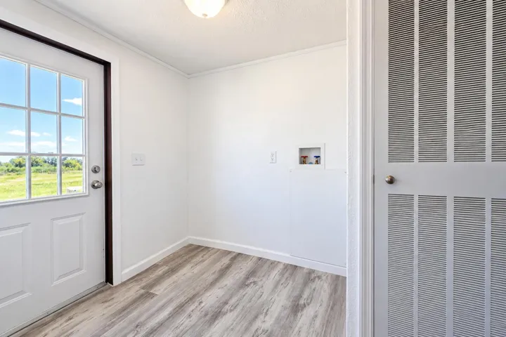 Laundry Area/Back Door