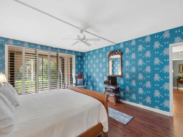 Main Bedroom with plantation shutters