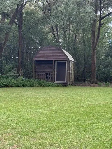 Accessory Shed 2 Adjacent to Woods