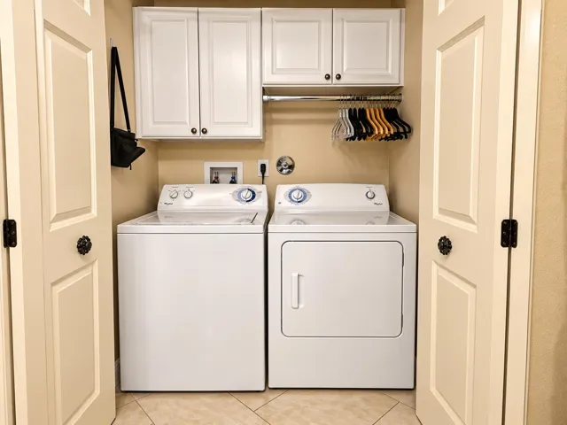 interior laundry closet