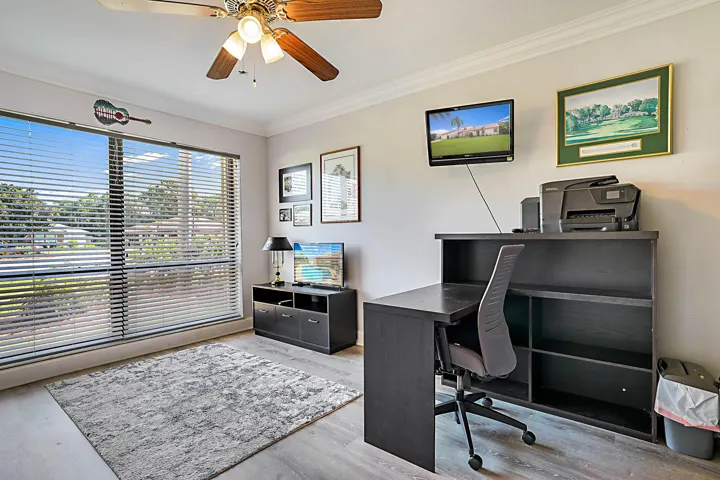 4th bedroom used as a den, access to 3rd full bath