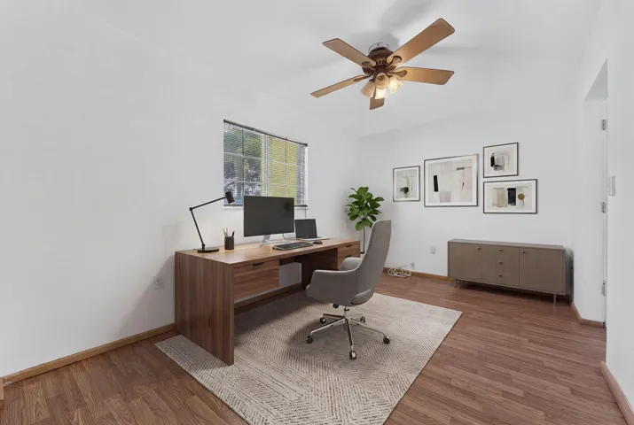 Bonus - flex room off the Primary bedroom. Great home office or 4th bedroom. Virtually staged