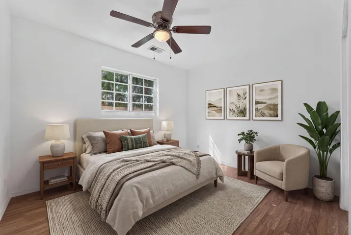 3rd Bedroom virtually staged
