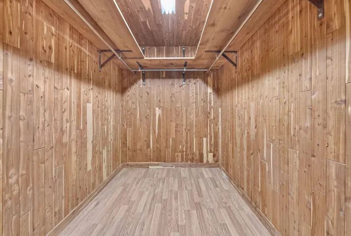 LARGE primary walk in closet