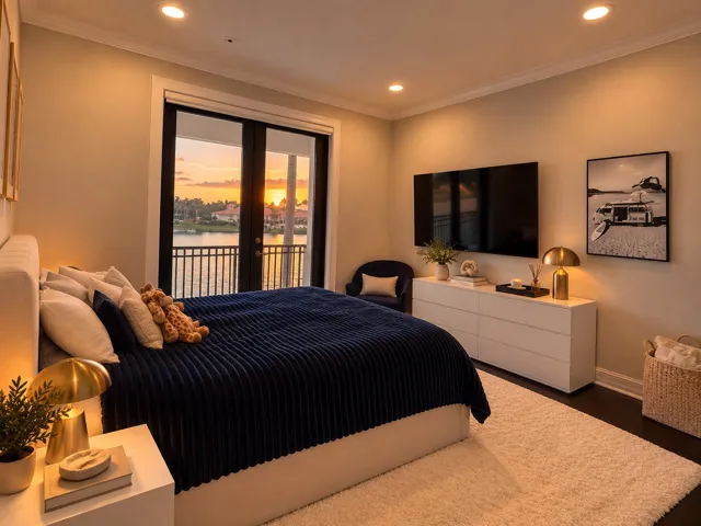 Balcony off bedroom 2
