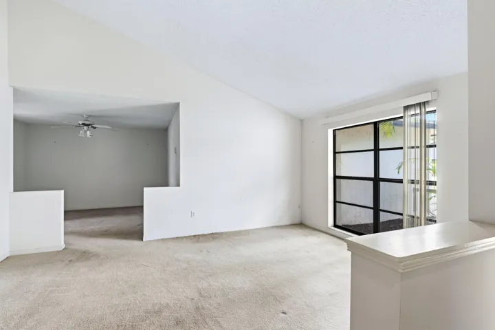 Vaulted Ceiling Living Room