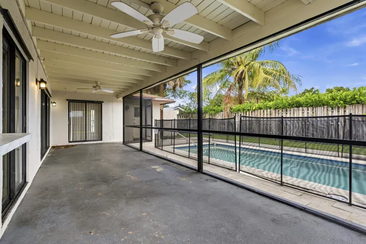 Large Covered Screened Patio