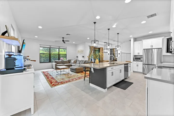Kitchen Living Room Area