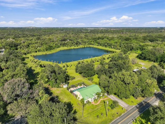 Aerial- Pond View