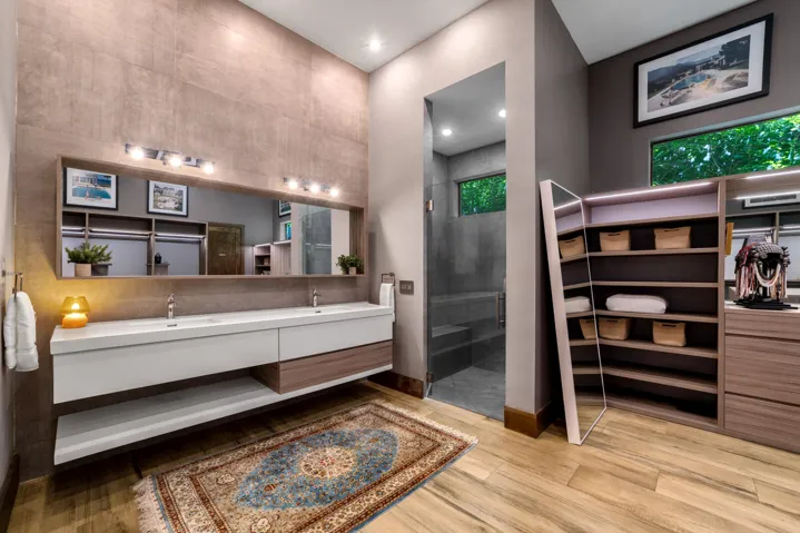 primary bathroom