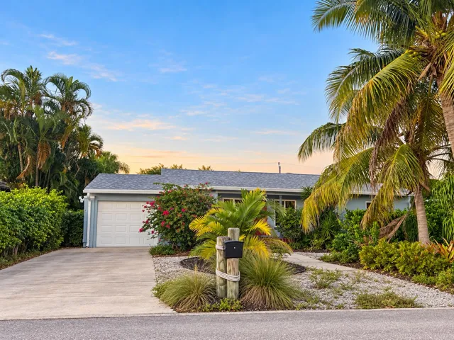 Enhanced home exterior listing photo