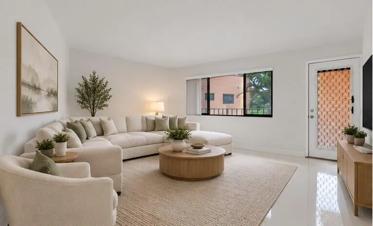 Virtually Staged with Furniture