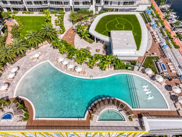 Resort Pool Deck