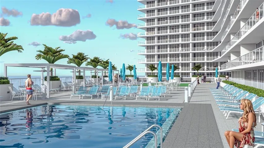 POOL DECK VIRTUAL RENDERING