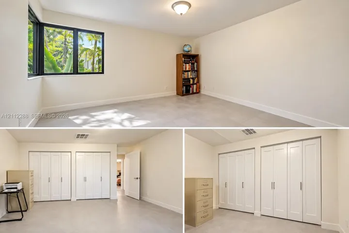 Property Interior Photograph. Displaying floor-to-ceiling storage and the configuration of the property room