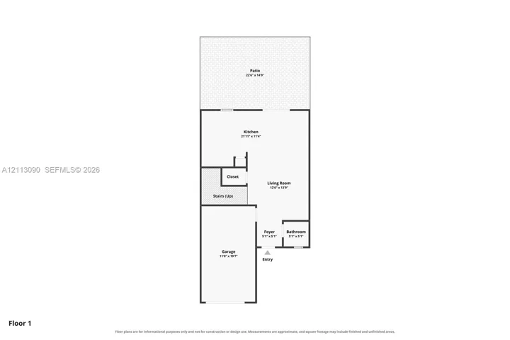 Floor plan 1st floor