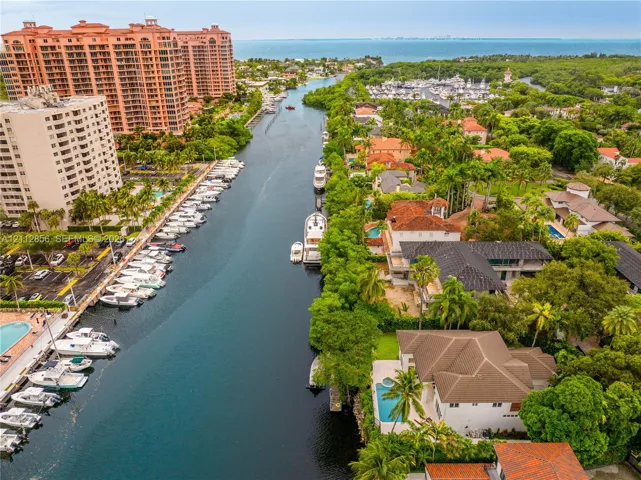 Waterfront property featuring a private swimming pool, deep-water canal access, and proximity/no bridges to open bay waters