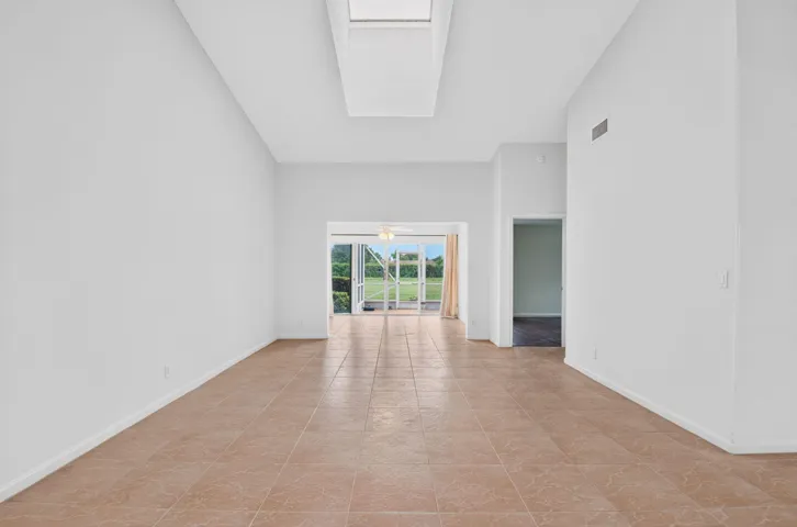 Large open floor plan