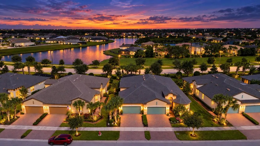 Aerial Twilight Shot