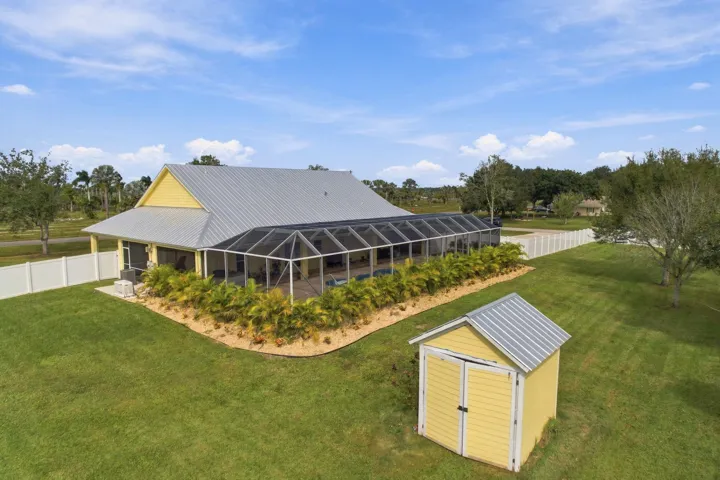 Metal Roof, Screened Pool & Shed