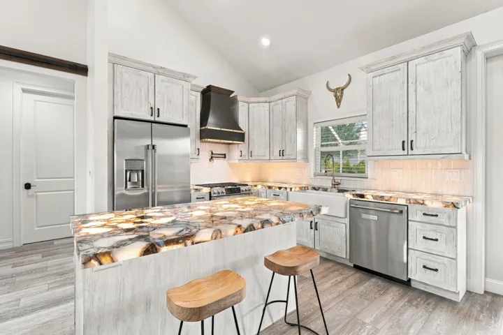 Chef's Kitchen with Quartz Countertops