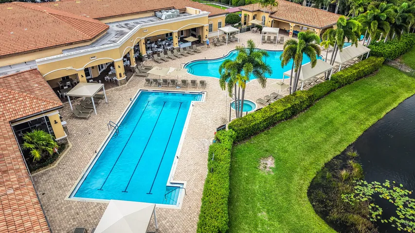 Aerial Pool View