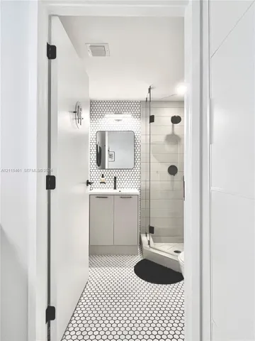 Current Den / Office fully renovated 3rd Full Bathroom - Perfect Visitor Bathroom