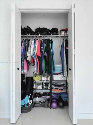 Current Bedroom 2 Closet with bi-fold doors