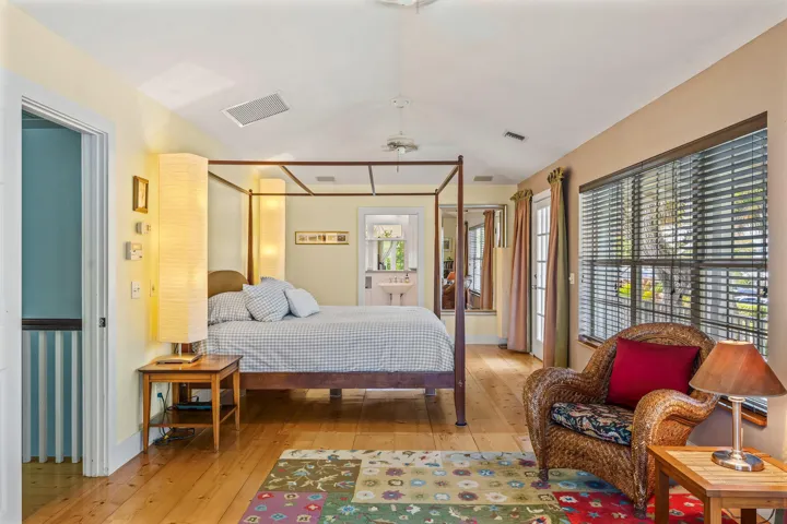 Primary Bedrm Suite 13 x 42 Ft. plus Front porch!